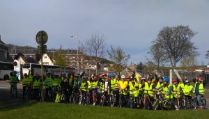 photo 1ère sortie vélo